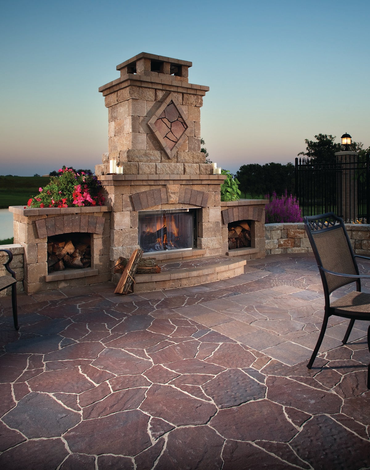 Using Paver Patterns to Create Faux Rug Designs - Belgard