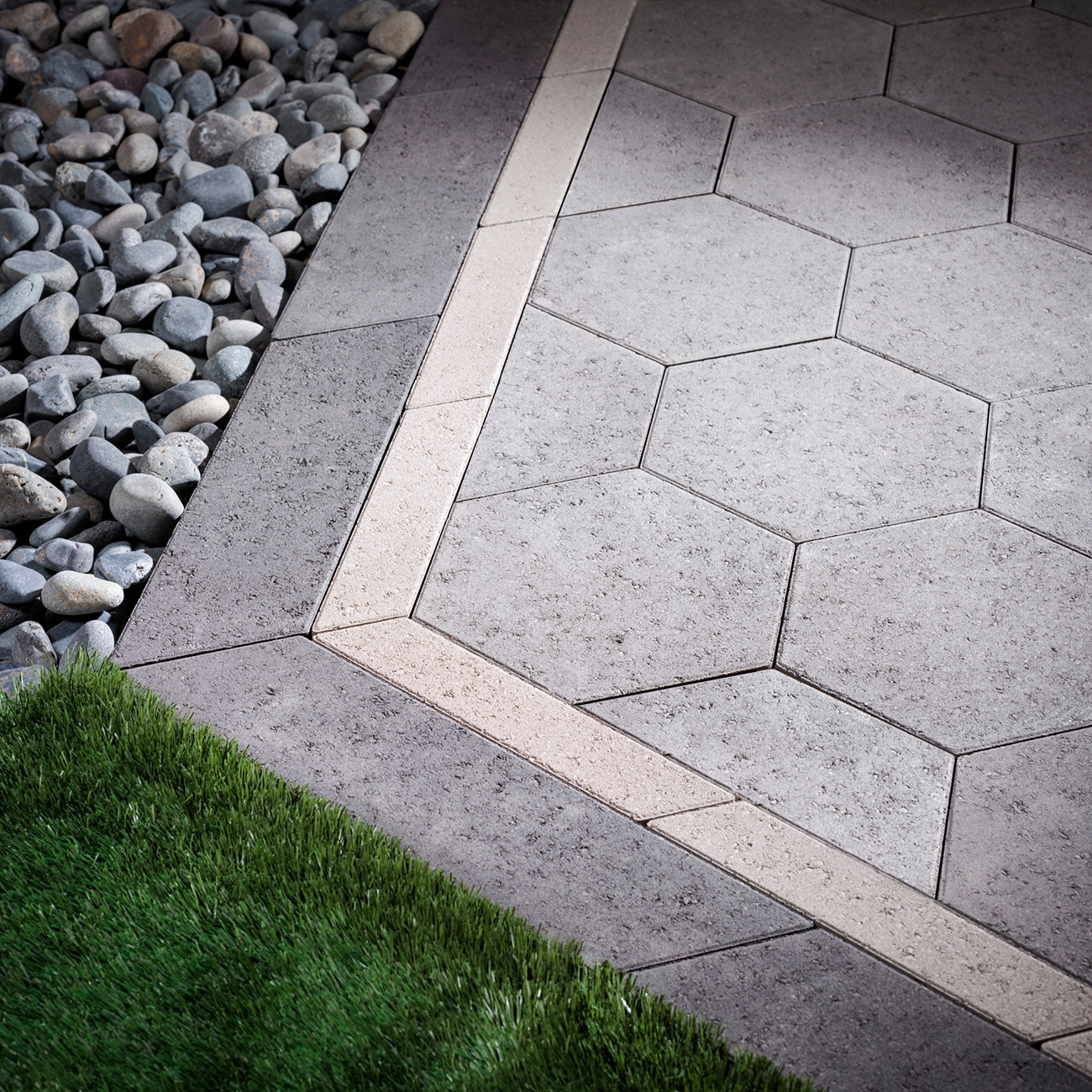 Hexagon Pavers for Patios, Driveways, Walkways, Pools