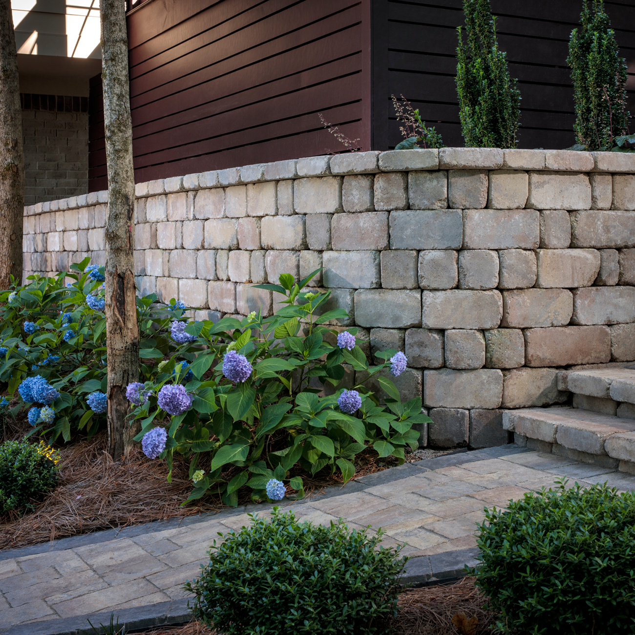 Charlotte Retaining Walls Castlemanor Grana