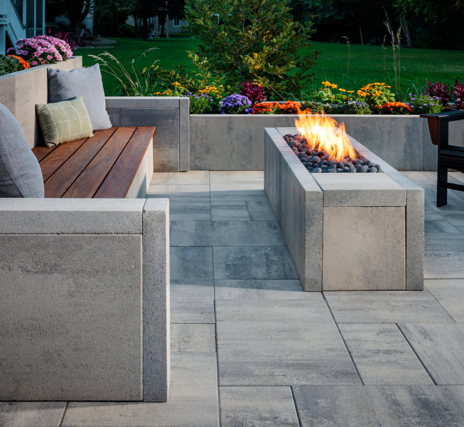 Functional Design Ideas for Narrow Backyards Belgard